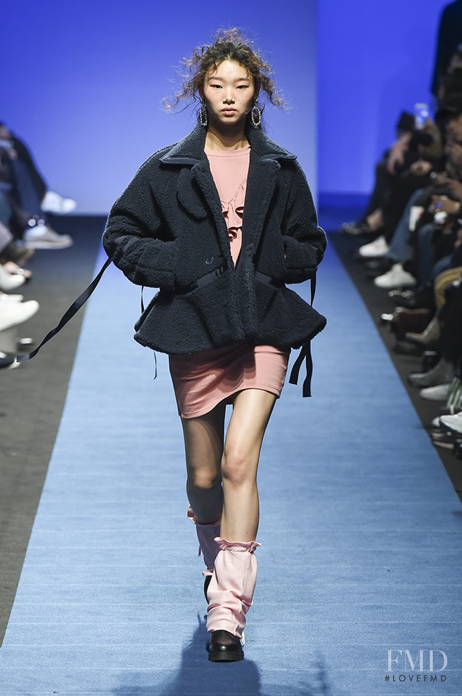 Yoon Young Bae featured in  the The Studio K fashion show for Autumn/Winter 2017