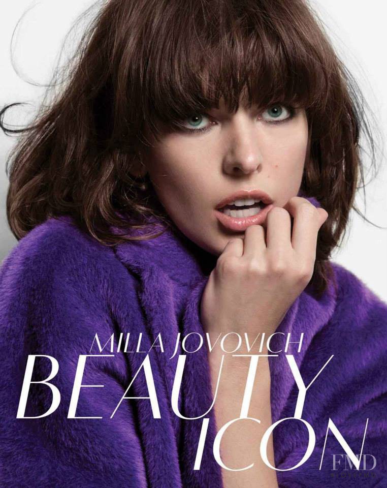 Milla Jovovich featured in  the Marella advertisement for Autumn/Winter 2013