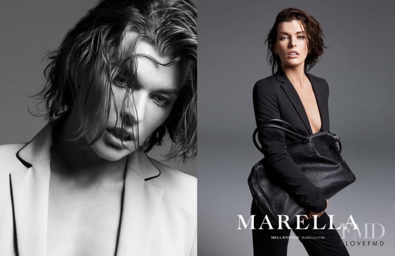 Milla Jovovich featured in  the Marella advertisement for Spring/Summer 2013