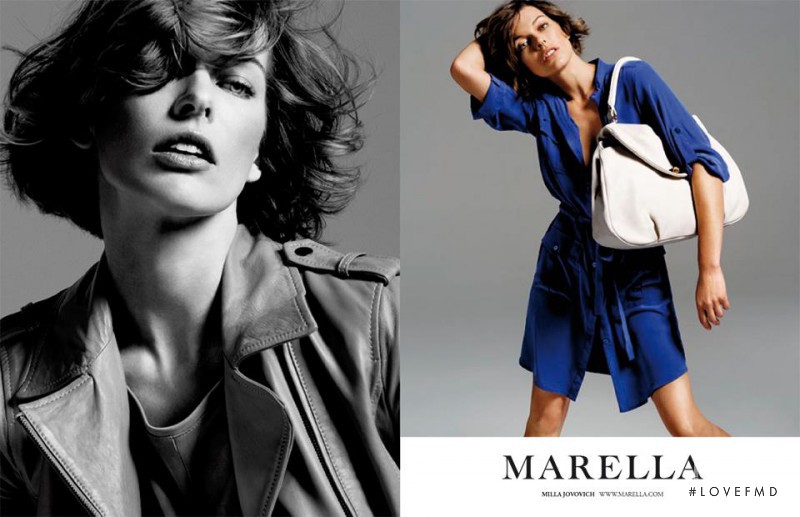 Milla Jovovich featured in  the Marella advertisement for Spring/Summer 2012