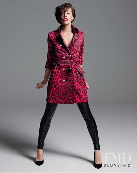 Milla Jovovich featured in  the Marella advertisement for Autumn/Winter 2012