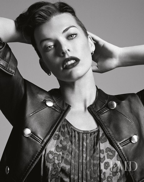 Milla Jovovich featured in  the Marella advertisement for Autumn/Winter 2012