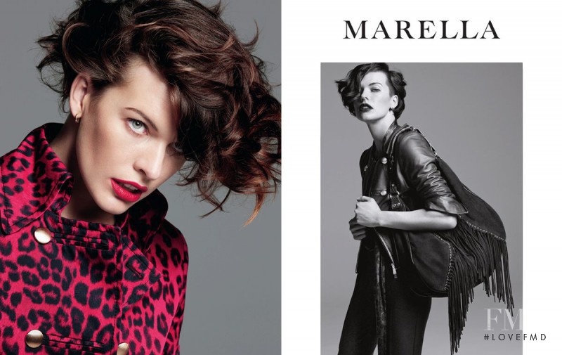 Milla Jovovich featured in  the Marella advertisement for Autumn/Winter 2012