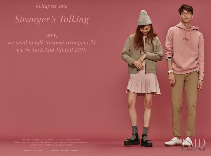 Yoon Young Bae featured in  the Jack & Jill lookbook for Autumn/Winter 2016