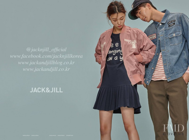 Yoon Young Bae featured in  the Jack & Jill lookbook for Autumn/Winter 2016