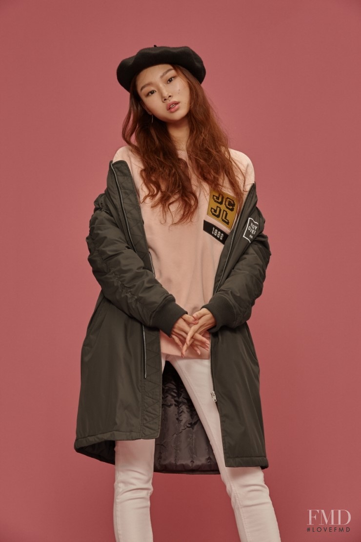 Yoon Young Bae featured in  the Jack & Jill lookbook for Autumn/Winter 2016