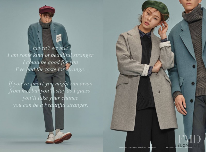 Yoon Young Bae featured in  the Jack & Jill lookbook for Autumn/Winter 2016