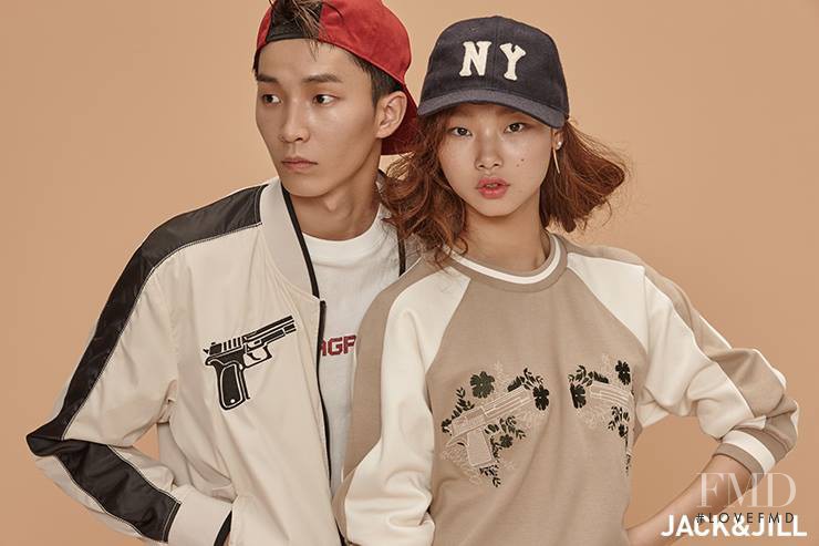 Yoon Young Bae featured in  the Jack & Jill lookbook for Autumn/Winter 2016