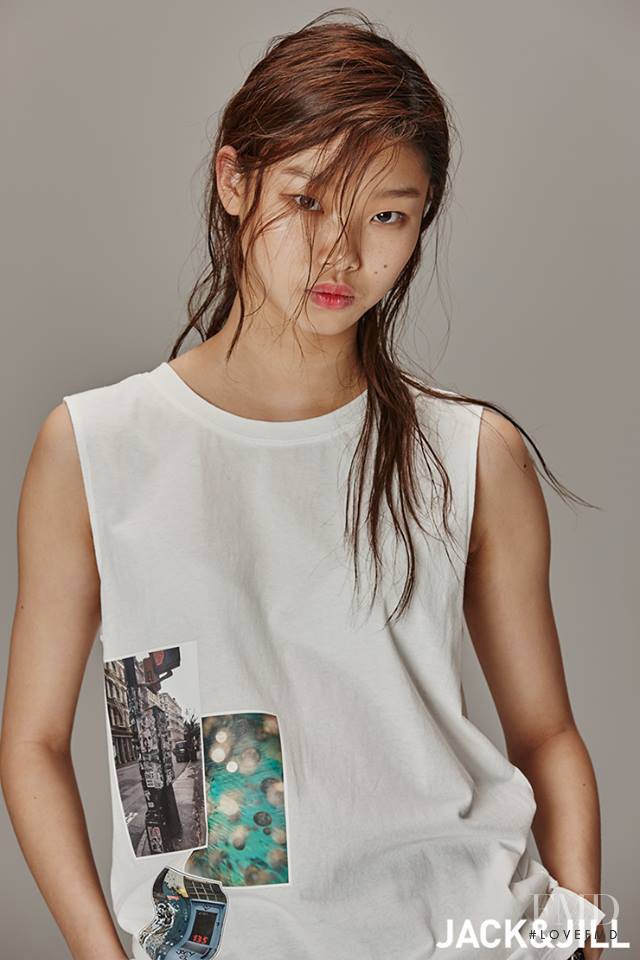 Yoon Young Bae featured in  the Jack & Jill lookbook for Spring/Summer 2016