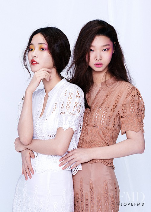 Yoon Young Bae featured in  the Fayewoo lookbook for Spring/Summer 2016