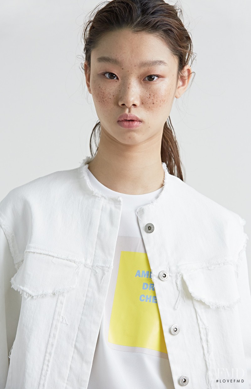 Yoon Young Bae featured in  the Low Classic lookbook for Spring/Summer 2015