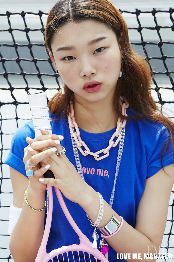 Yoon Young Bae featured in  the Love Me Monster lookbook for Spring/Summer 2015