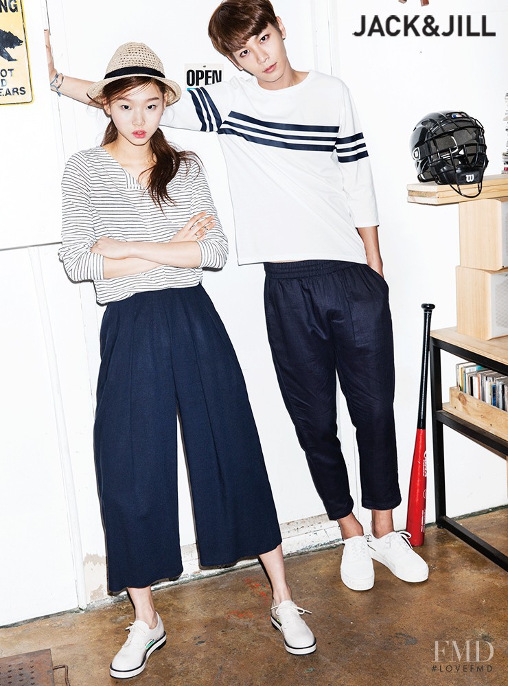 Yoon Young Bae featured in  the Jack & Jill lookbook for Spring/Summer 2015