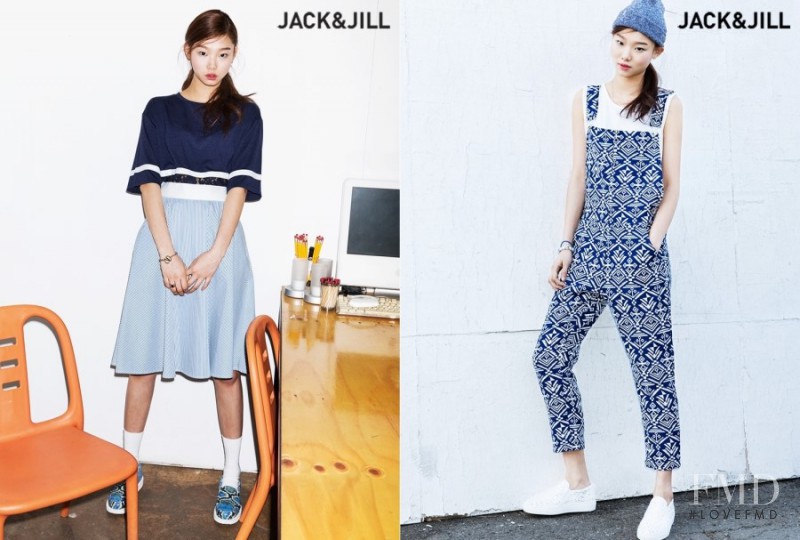 Yoon Young Bae featured in  the Jack & Jill lookbook for Spring/Summer 2015