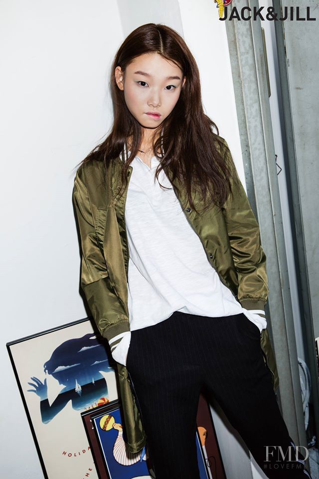 Yoon Young Bae featured in  the Jack & Jill lookbook for Spring/Summer 2015