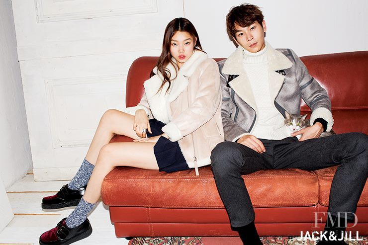 Yoon Young Bae featured in  the Jack & Jill lookbook for Autumn/Winter 2015