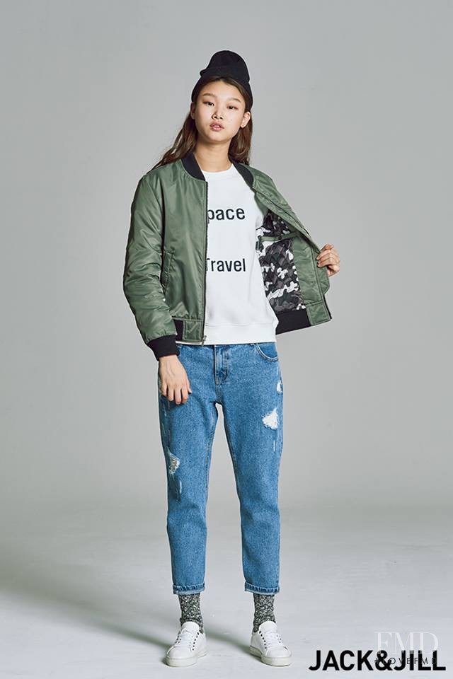 Yoon Young Bae featured in  the Jack & Jill lookbook for Autumn/Winter 2015