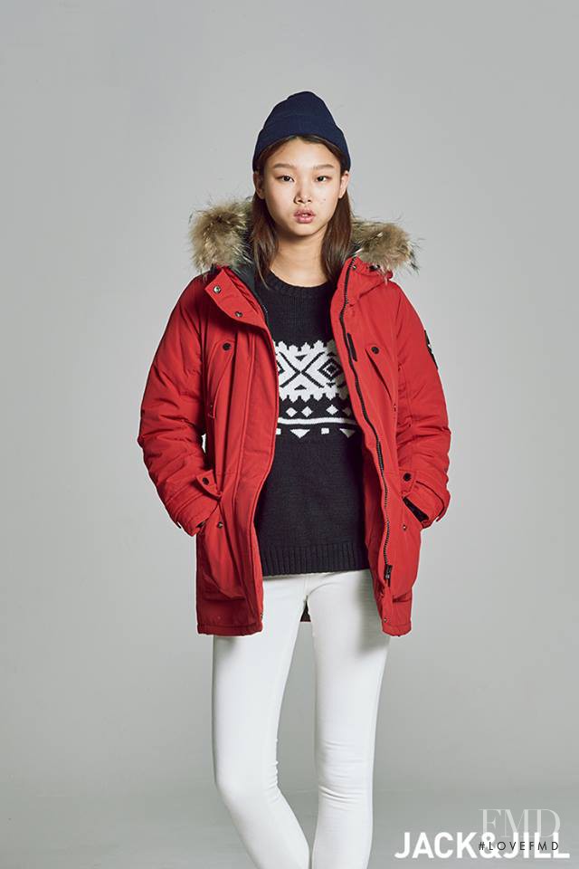 Yoon Young Bae featured in  the Jack & Jill lookbook for Autumn/Winter 2015