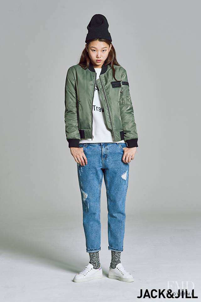 Yoon Young Bae featured in  the Jack & Jill lookbook for Autumn/Winter 2015