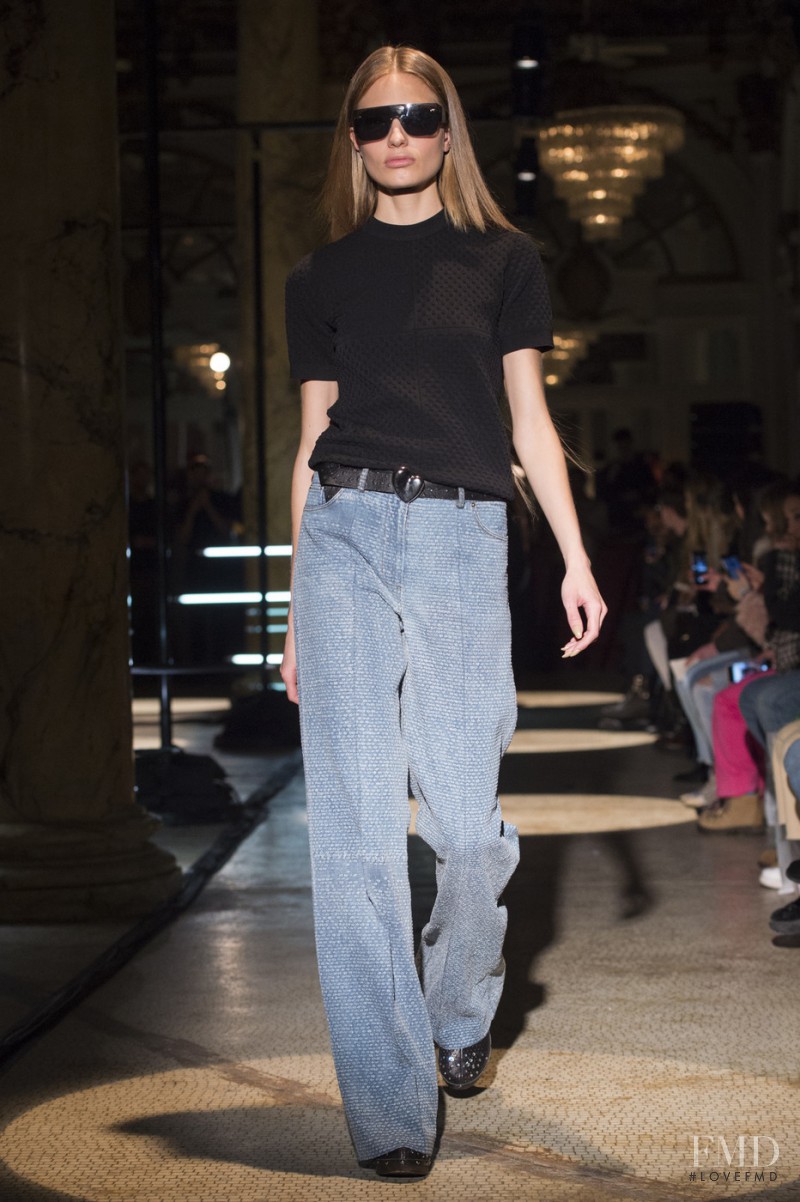 Anna Mila Guyenz featured in  the area fashion show for Autumn/Winter 2017