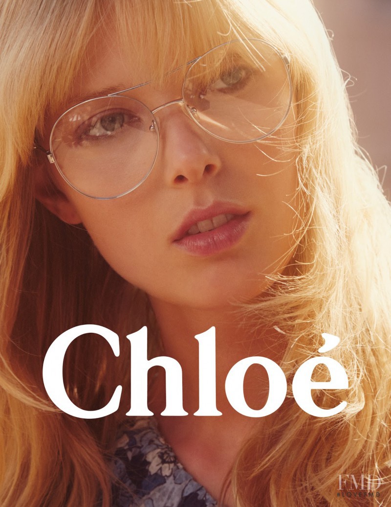 Ulrikke Hoyer featured in  the Chloe advertisement for Spring/Summer 2017
