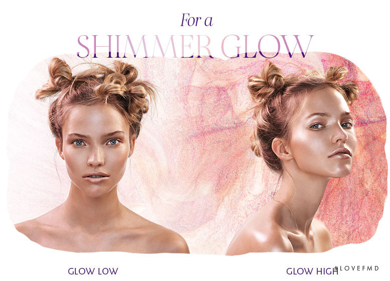 Sasha Luss featured in  the SEPHORA advertisement for Spring/Summer 2017