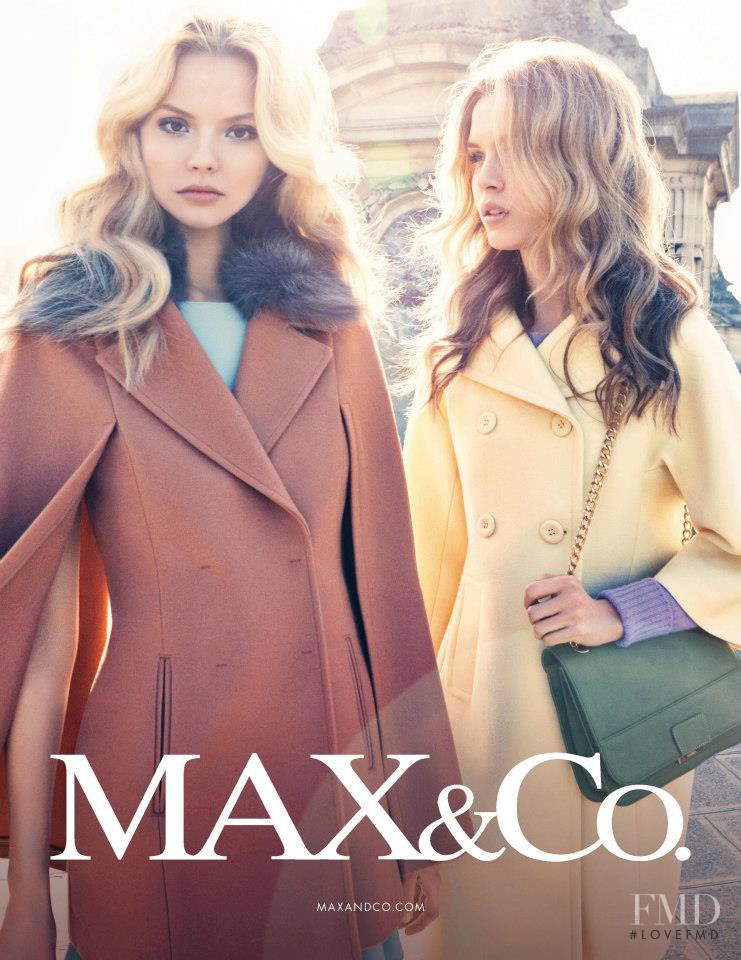 Josephine Skriver featured in  the Max&Co advertisement for Autumn/Winter 2012