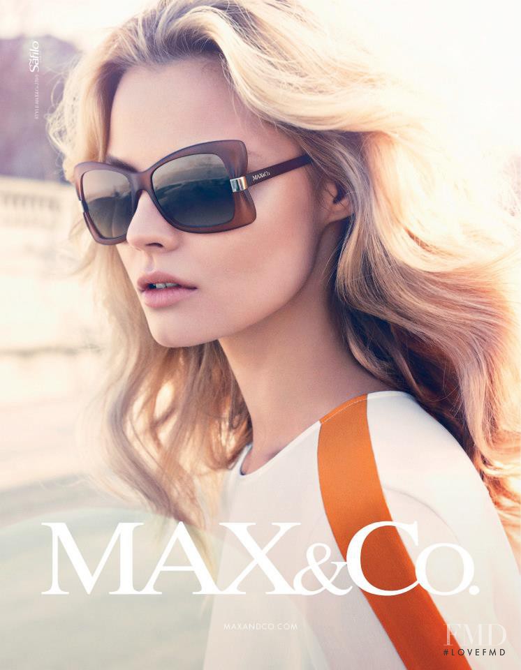 Magdalena Frackowiak featured in  the Max&Co advertisement for Autumn/Winter 2012