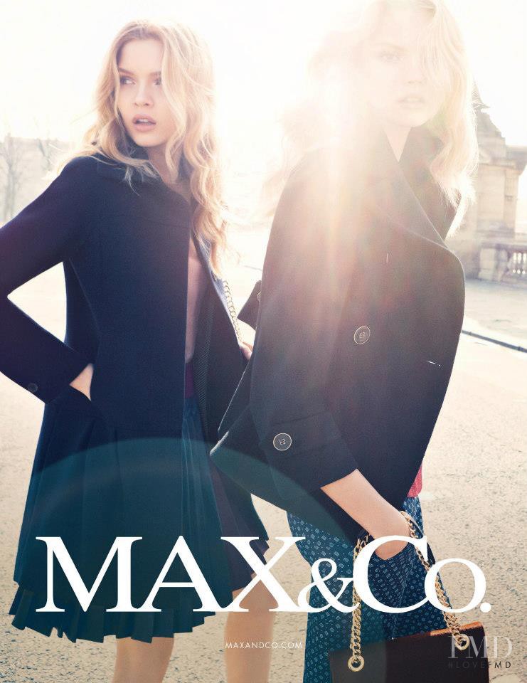 Josephine Skriver featured in  the Max&Co advertisement for Autumn/Winter 2012