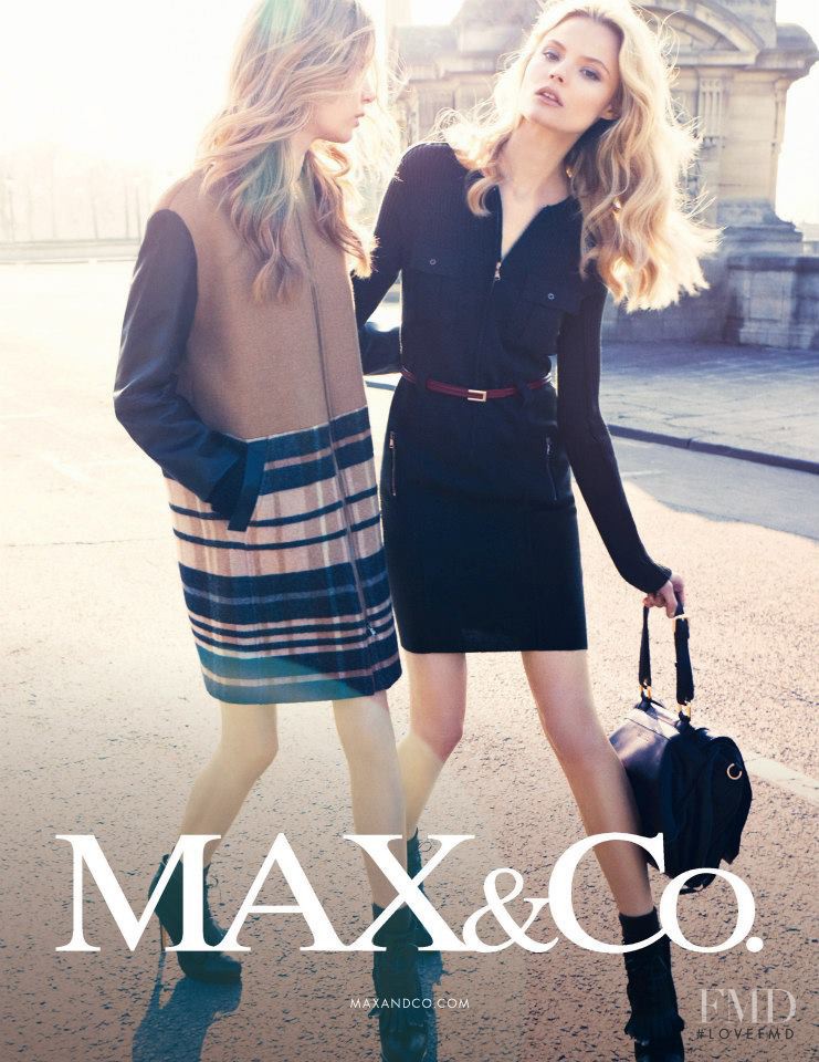 Josephine Skriver featured in  the Max&Co advertisement for Autumn/Winter 2012