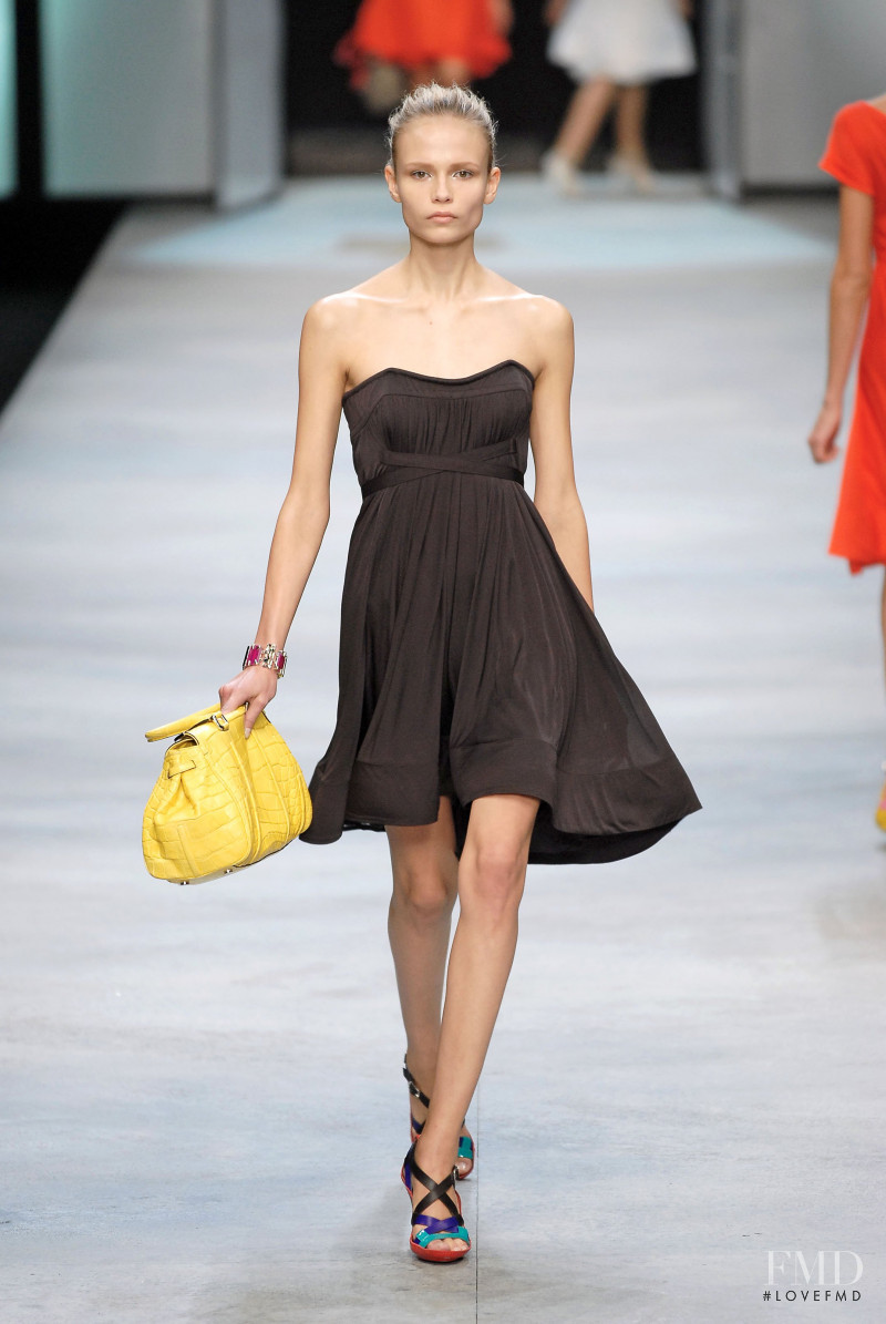 Natasha Poly featured in  the Celine fashion show for Spring/Summer 2008