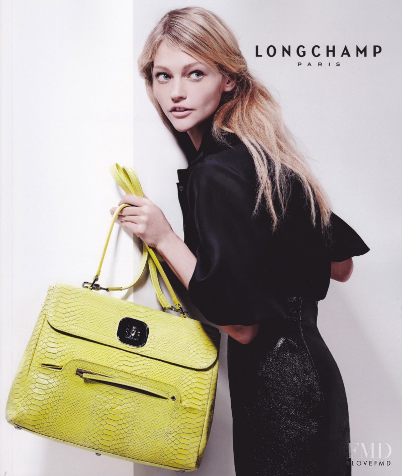 Sasha Pivovarova featured in  the Longchamp advertisement for Spring/Summer 2010