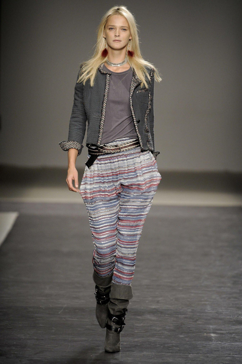 Carmen Kass featured in  the Isabel Marant fashion show for Spring/Summer 2010