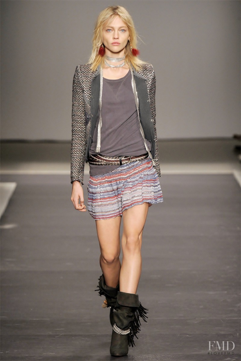 Sasha Pivovarova featured in  the Isabel Marant fashion show for Spring/Summer 2010