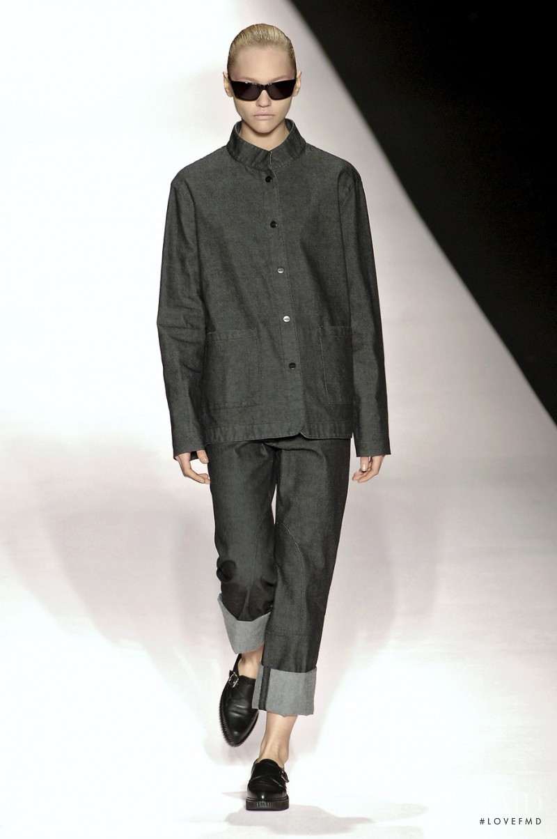 Sasha Pivovarova featured in  the Max Mara fashion show for Spring/Summer 2008