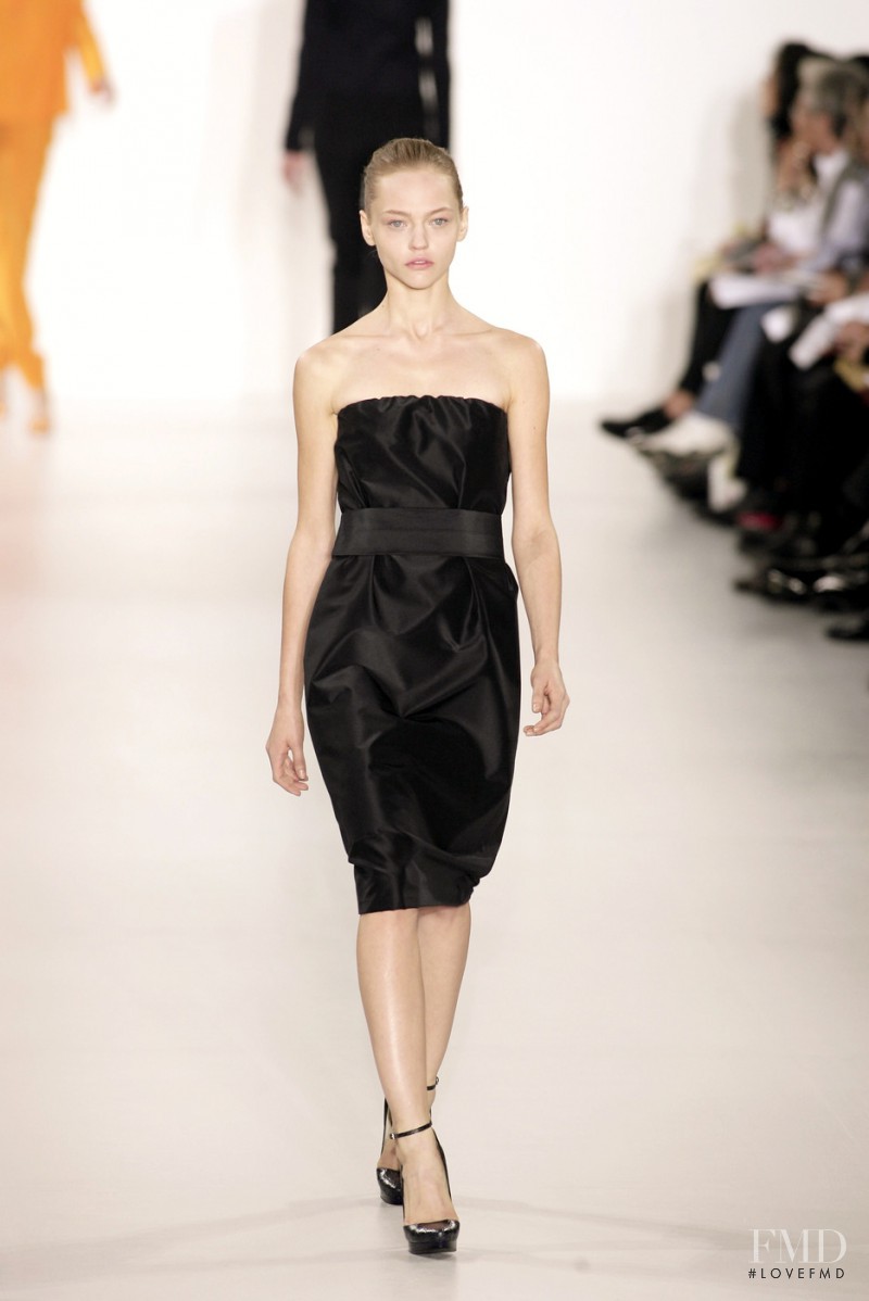 Sasha Pivovarova featured in  the Jil Sander fashion show for Spring/Summer 2007