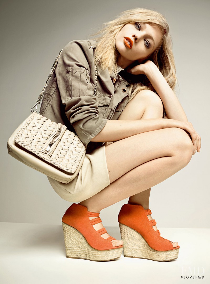 Sasha Pivovarova featured in  the Santa Lolla advertisement for Spring/Summer 2010