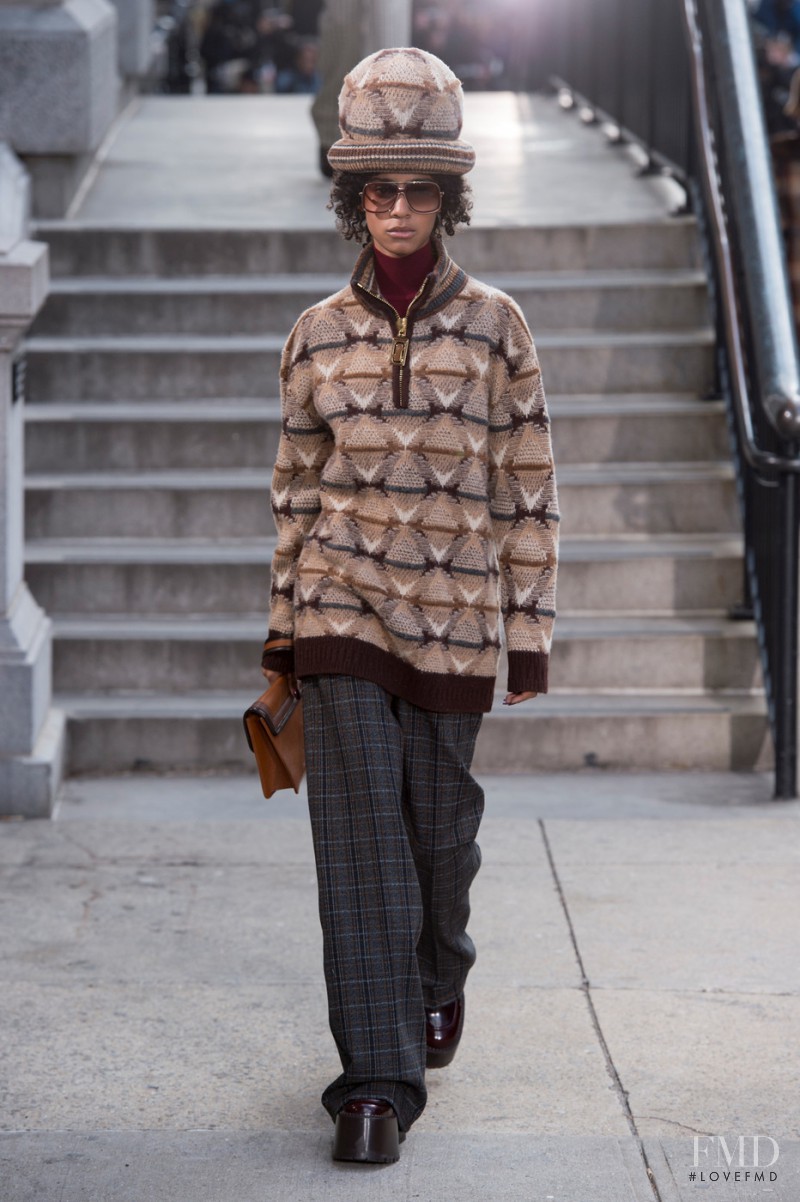 Amelia Rami featured in  the Marc Jacobs fashion show for Autumn/Winter 2017