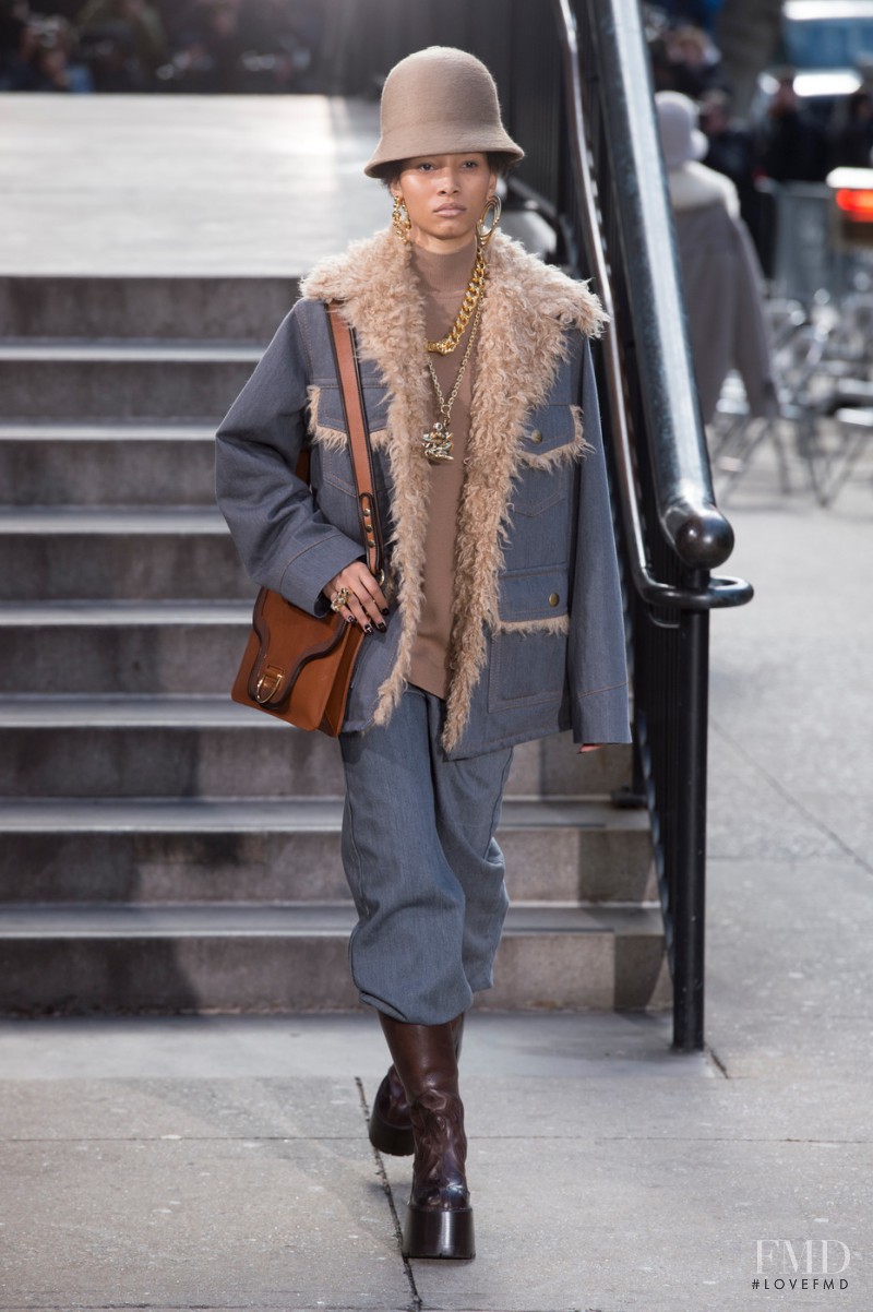 Lineisy Montero featured in  the Marc Jacobs fashion show for Autumn/Winter 2017