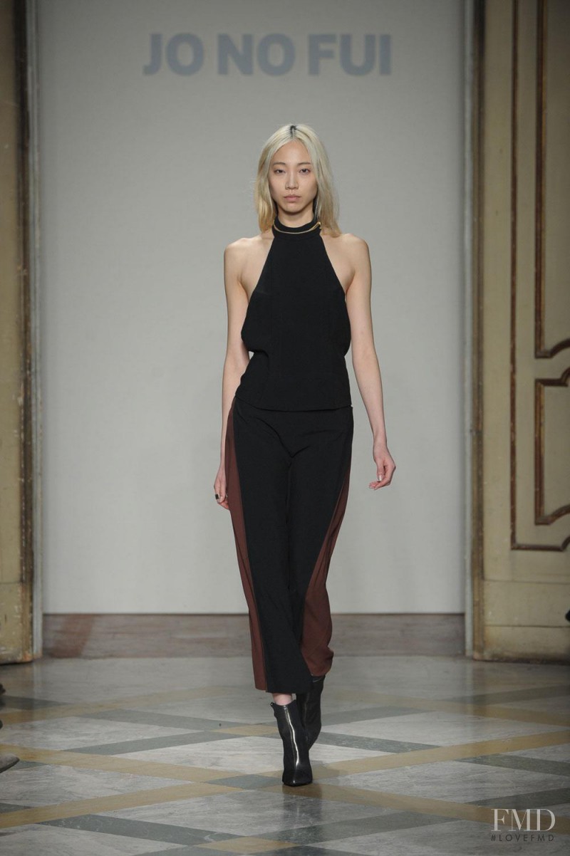 Soo Joo Park featured in  the Jo No Fui fashion show for Autumn/Winter 2013