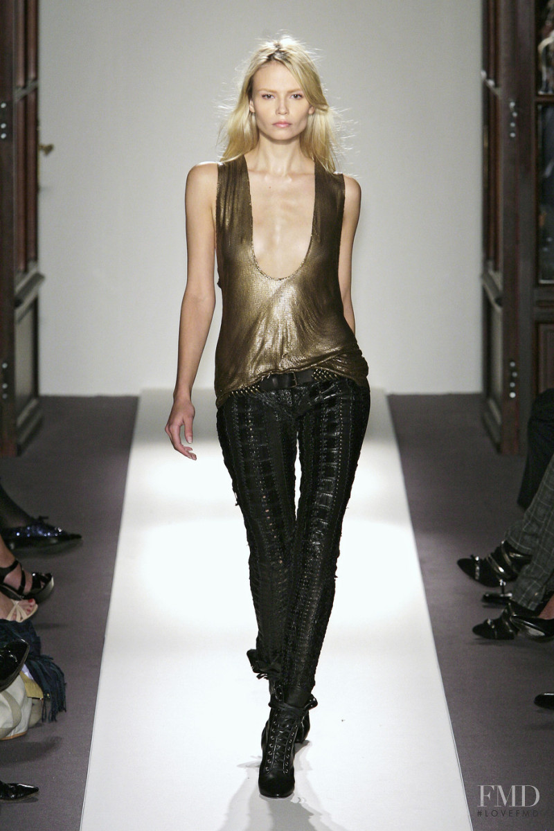 Natasha Poly featured in  the Balmain fashion show for Spring/Summer 2010