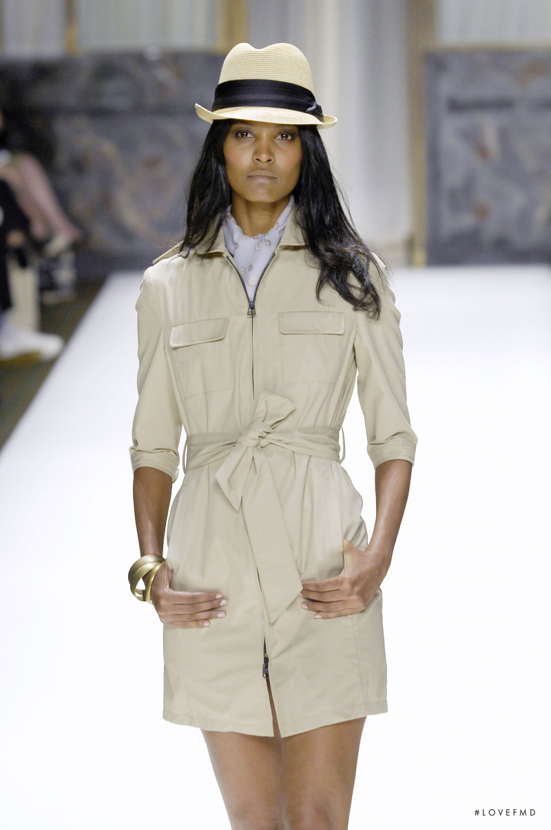 Liya Kebede featured in  the rag & bone fashion show for Spring/Summer 2008
