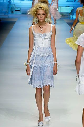 D&G fashion show for Spring/Summer 2006