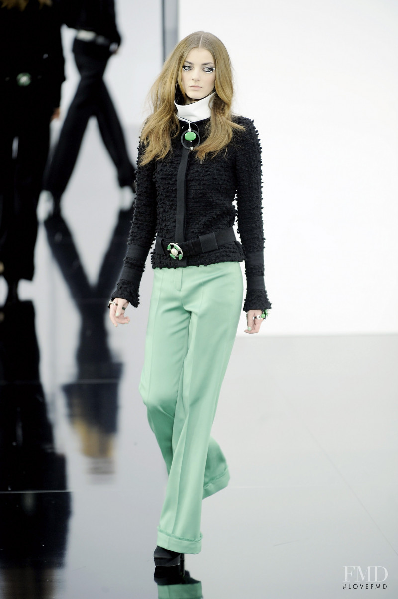 Denisa Dvorakova featured in  the Chanel fashion show for Autumn/Winter 2009