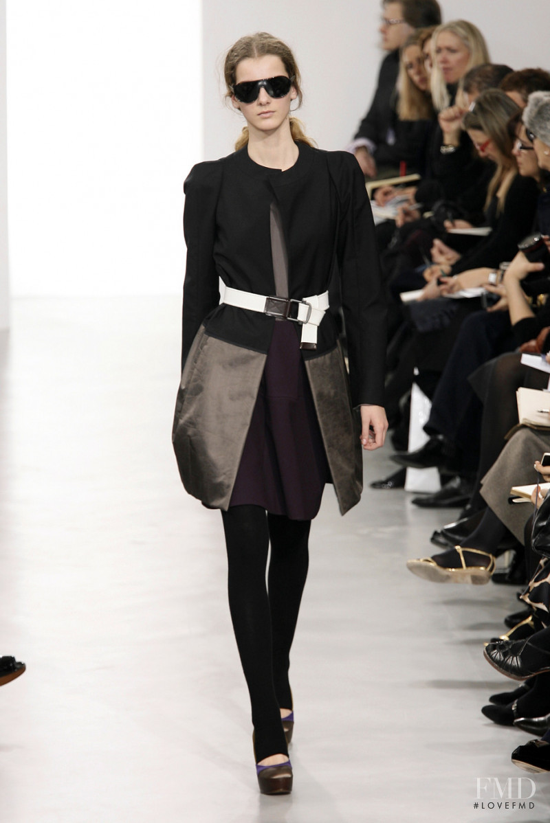 Denisa Dvorakova featured in  the Marni fashion show for Autumn/Winter 2007