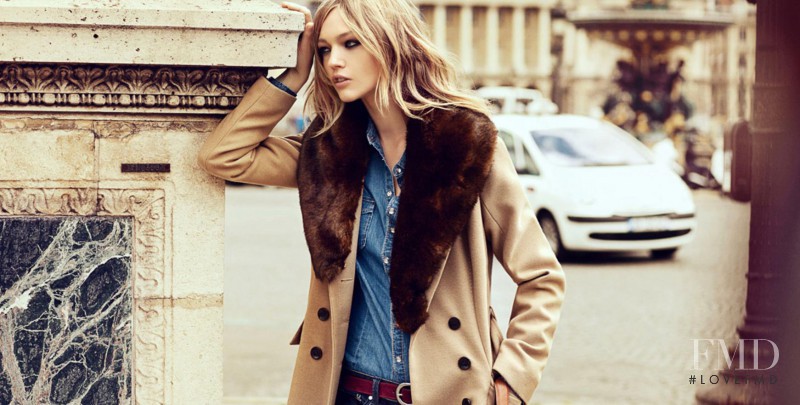 Sasha Pivovarova featured in  the Reserved lookbook for Autumn/Winter 2011