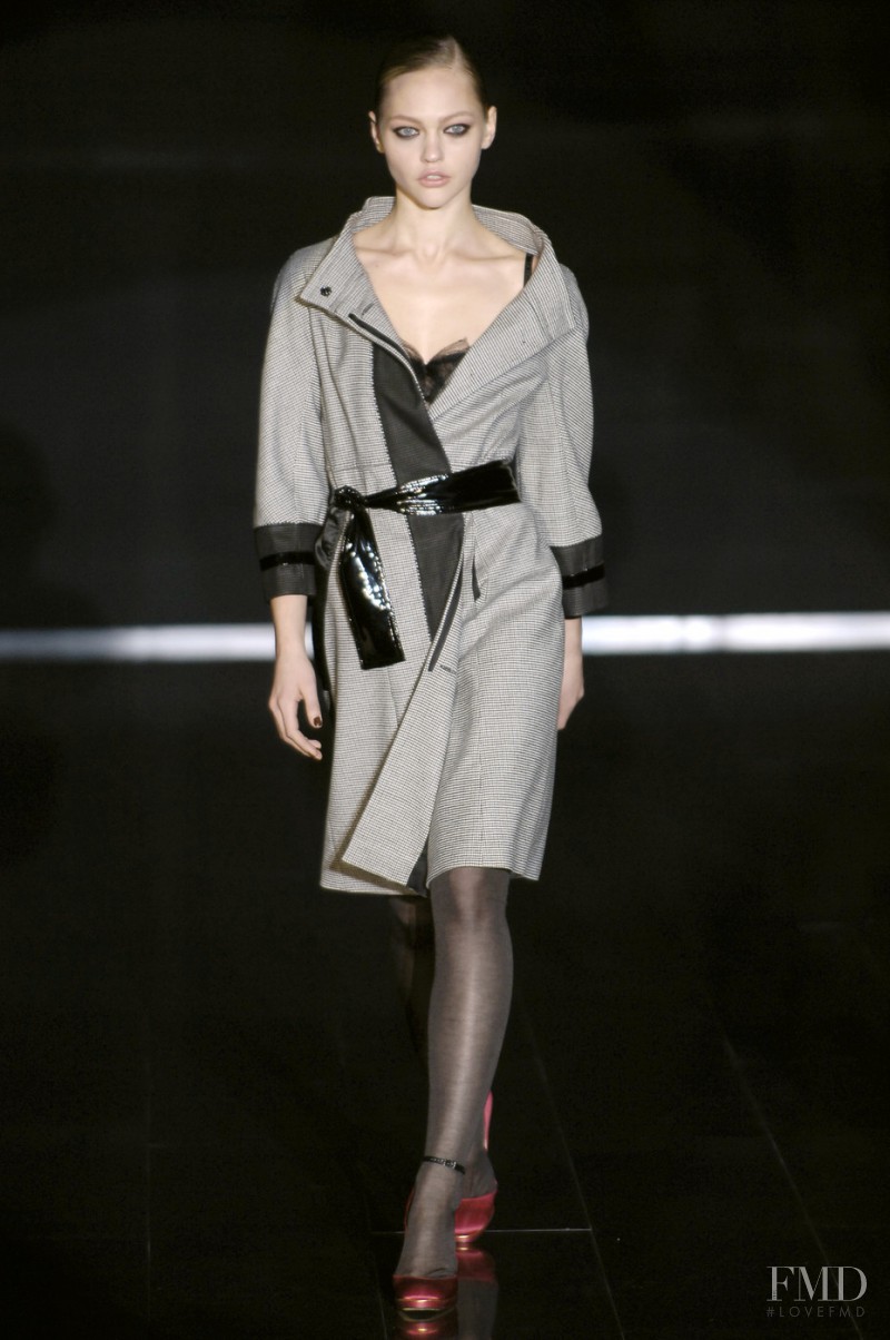 Sasha Pivovarova featured in  the La Perla fashion show for Autumn/Winter 2006