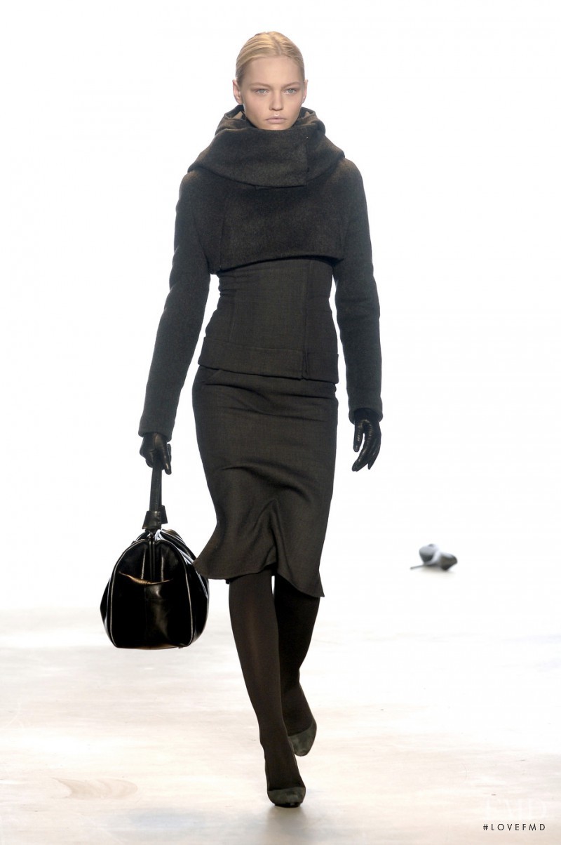Sasha Pivovarova featured in  the Calvin Klein 205W39NYC fashion show for Autumn/Winter 2007
