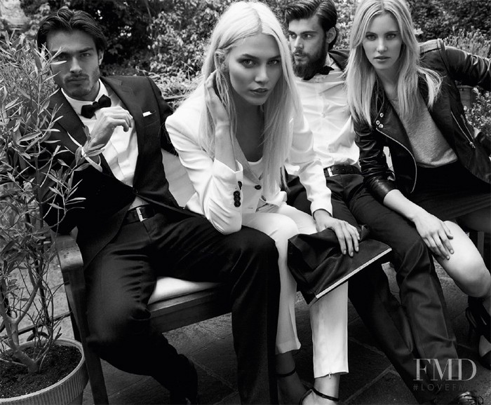 Aline Weber featured in  the Set advertisement for Spring/Summer 2013