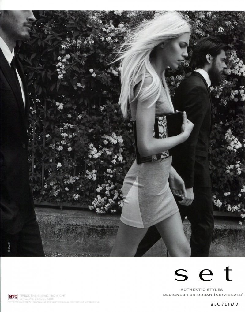 Aline Weber featured in  the Set advertisement for Spring/Summer 2013